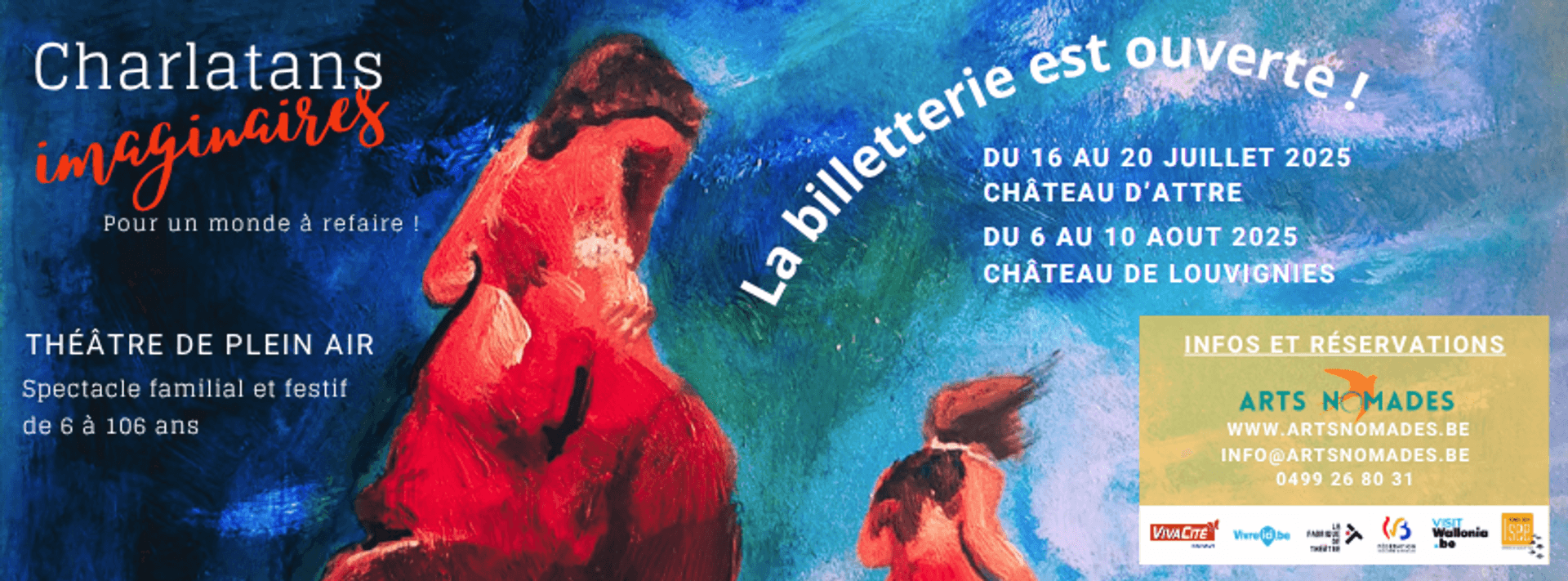 Annonce Billetterie Charlatans Bandeau Fb