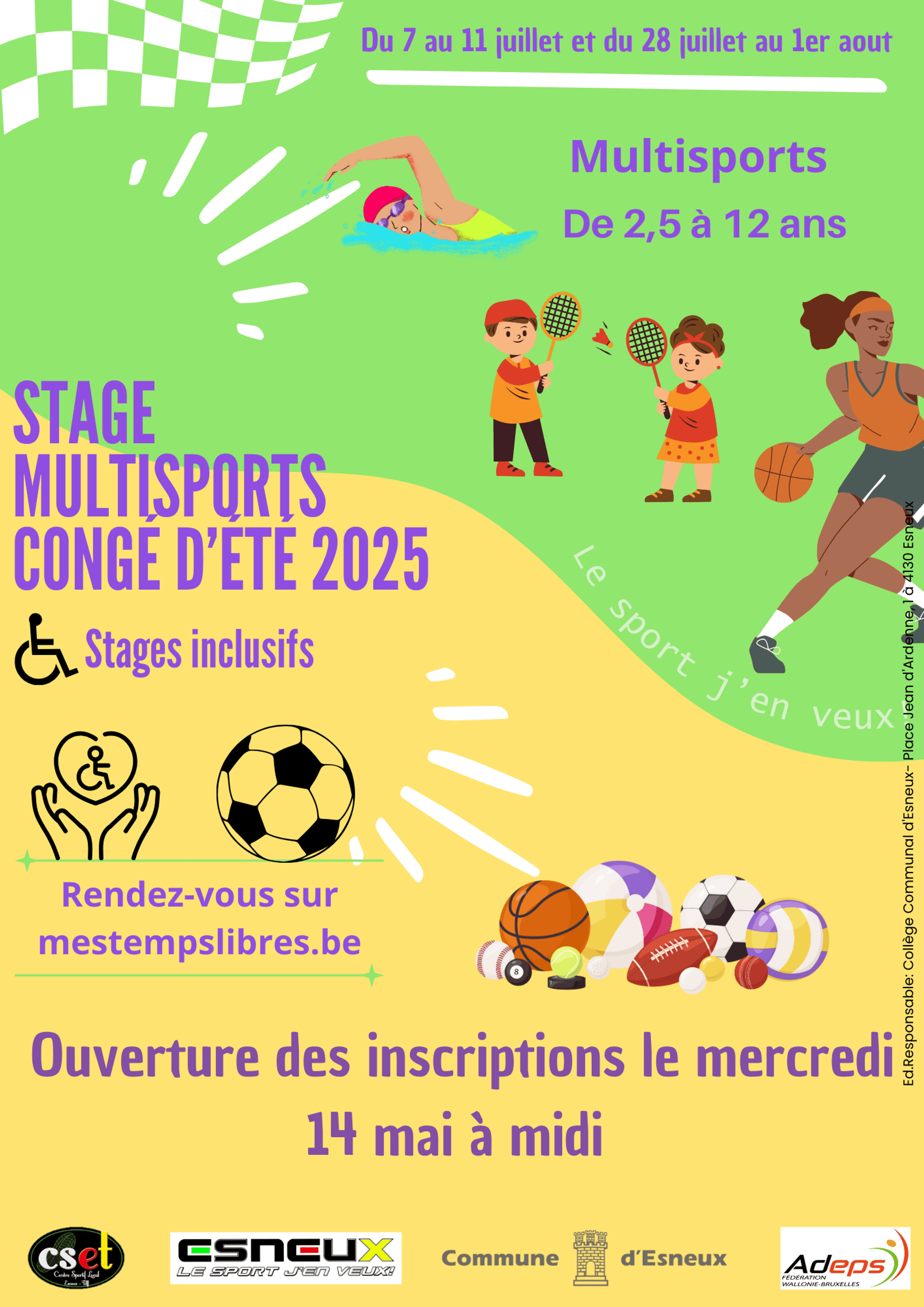 Stage Multisports Ã©tã© 2025